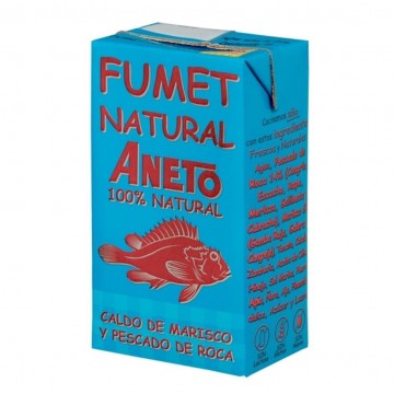 Caldo Natural Fumet Pescado y Marisco 1L Aneto