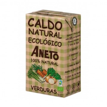 Caldo de Verduras SinGluten Eco Vegan 1L Aneto