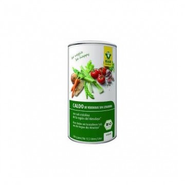 Caldo de Verduras Sin Levadura en Polvo Bio Vegan 350g Raab