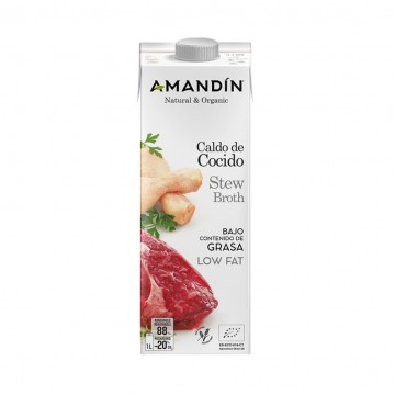 Caldo de Cocido SinGluten Eco 1L Amandin