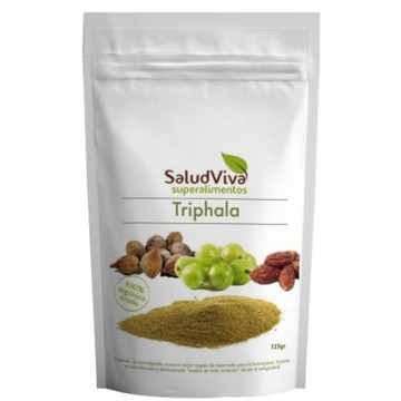 Triphala SinGluten Bio Vegan 125g Salud Viva