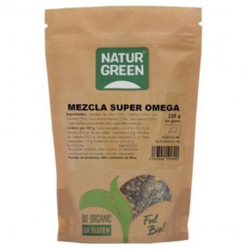 Super Omega Doypack Eco 225g Natur-Green