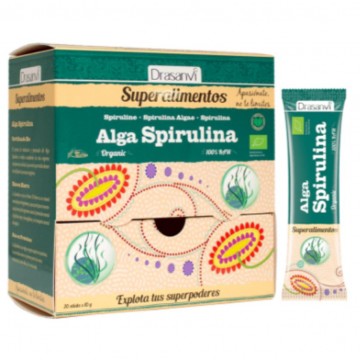 Spirulina Bio 20 sticks Drasanvi