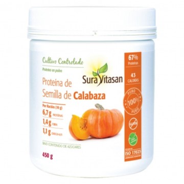 Proteina de Semilla de Calabaza SinGluten 400g Sura Vitasan