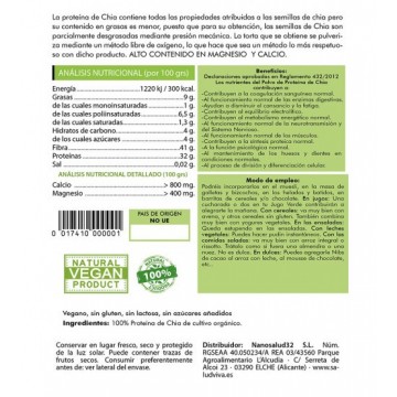 Proteina de Chia Vegan 200g Salud Viva