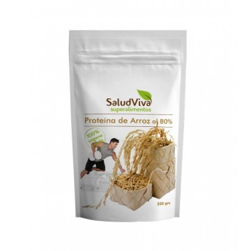 Proteina Arroz 80% Bio SinGluten Bio Vegan 250g Salud Viva