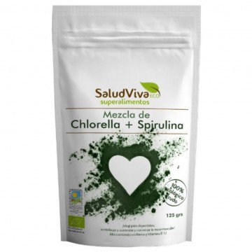 Mezcla de Chlorella y Espirulina Eco 125g Salud Viva