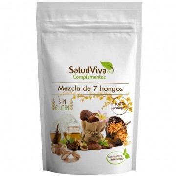 Mezcla de 7 Hongos SinGluten Eco 100g Salud Viva