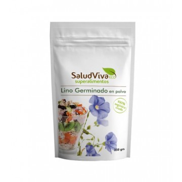 Lino Germinado en Polvo SinGluten Eco Vegan 250g Salud Viva