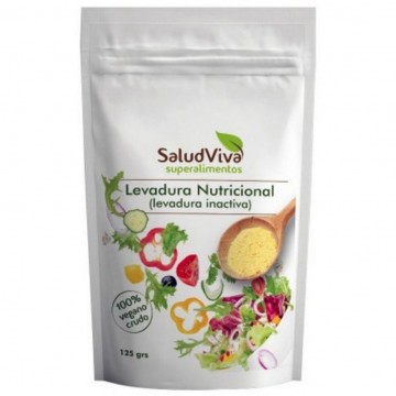 Levadura Nutricional con Vitamina B SinGluten Vegan 125g Salud Viva