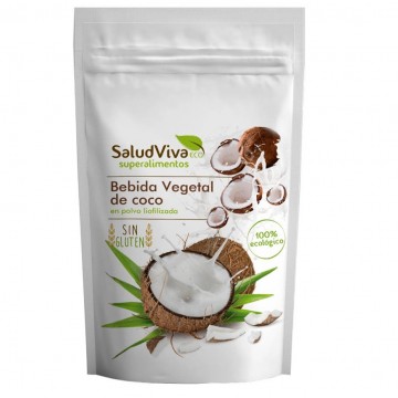 Leche de Coco Polvo Liofilizadas SinGluten Eco Vegan 200g Salud Viva