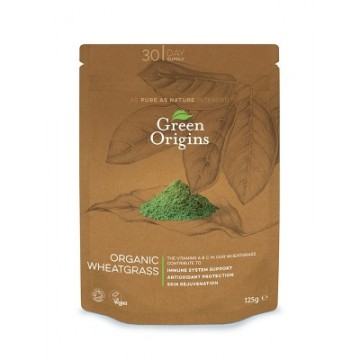 Hierba de Trigo Verde en Polvo Bio Vegan 90g Green Origins