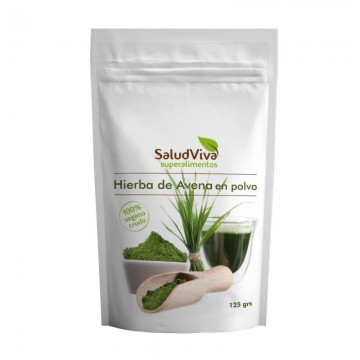 Hierba de Avena en Polvo SinGluten Bio Vegan 125g Salud Viva