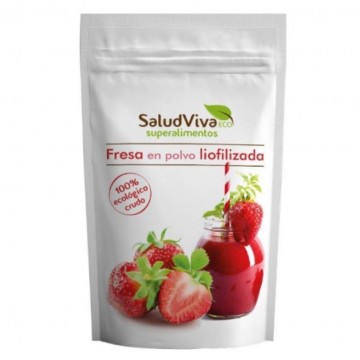 Fresa en Polvo Liofilizada Eco 80g Salud Viva