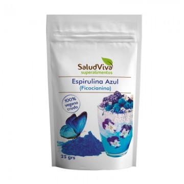 Espirulina Azul SinGluten Vegan 25g Salud Viva