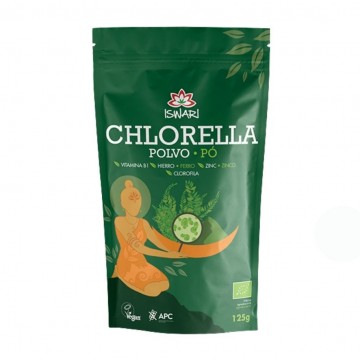 Clorella Polvo SinGluten Eco Vegan 125g Iswari