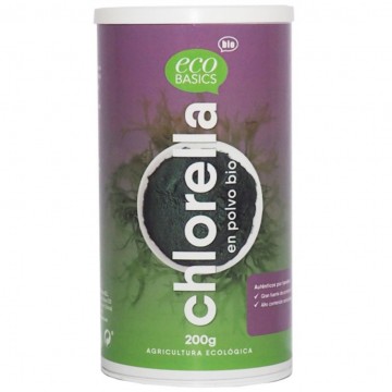 Chlorella en Polvo Bio 200g Eco Basics