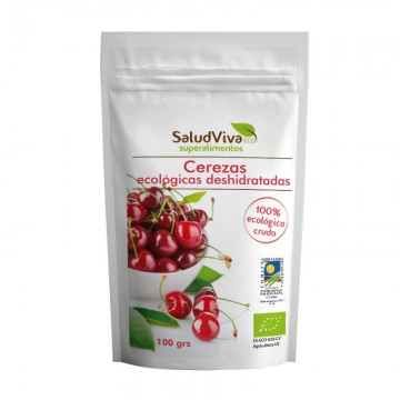 Cerezas deshidratadas SinGluten Eco Vegan 100g Salud Viva