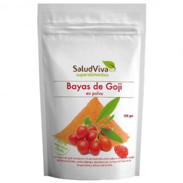 Bayas de Goji en Polvo Eco 125g Salud Viva