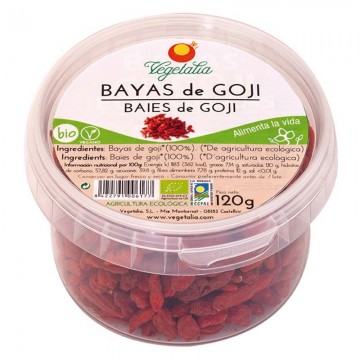 Bayas de Goji Bio 120g Vegetalia