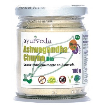 Ashwagandha Churna Ayurveda SinGluten Bio Vegan 100g Ayurveda