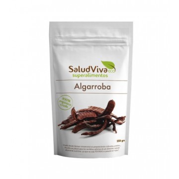 Algarroba Cruda en Polvo SinGluten Eco Vegan 250g Salud Viva