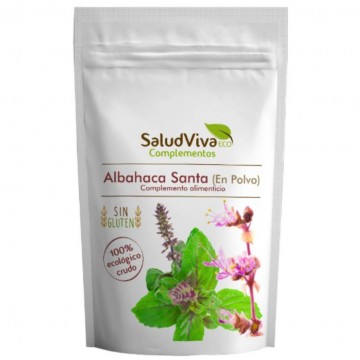 Albahaca Santa en Polvo Eco 80g Salud Viva