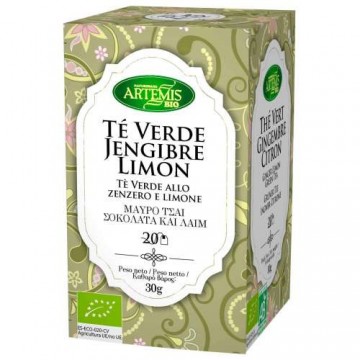 Te Verde Jengibre Limon Eco 15inf Artemis