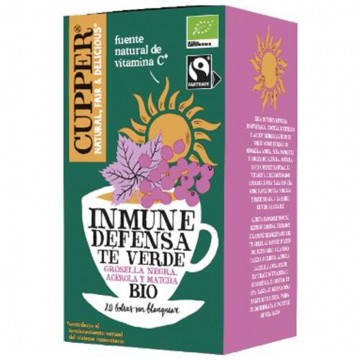 Te Verde Inmune Defensa Infusion Bio 20 bolsitas Cupper