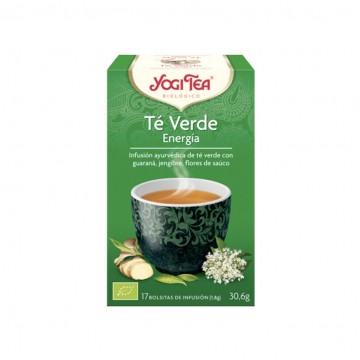 Te Verde Energia Infusion SinGluten Bio Vegan 17inf Yogi Tea