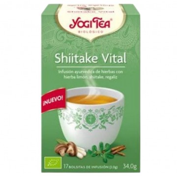 Te Shitake Vitale SinGluten Bio Vegan 17inf Yogi Tea