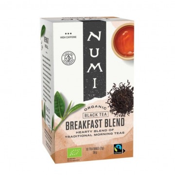 Te Negro English Breakfast Bio 18inf Numi