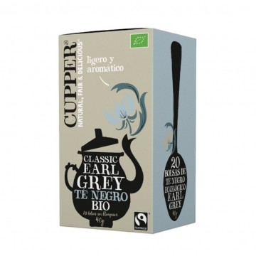 Te Negro Earl Grey Bio 20inf Cupper