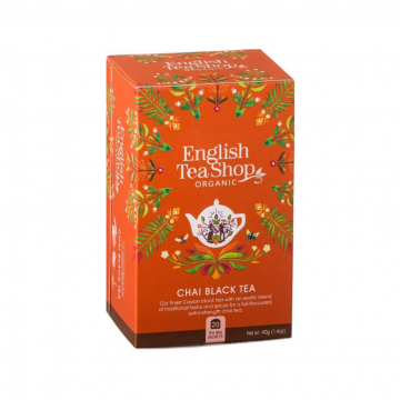 Te Negro Chai Bio Vegan 40g Te English Tea Shop