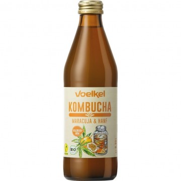 Te KombuchaMaracuya Limon Vegan 330ml Voelkel