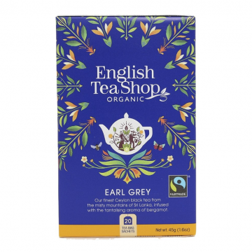 Te Earl Grey Bio Vegan 40g Te English Tea Shop