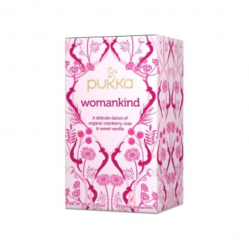 Infusion Womankind de Arandano Rosa y Vainilla 20inf Pukka