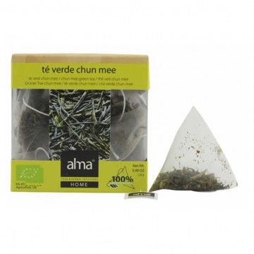 Infusion Te Verde Chun Mee Bio 15 Piramides Alma