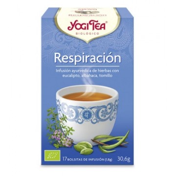 Infusion Respiracion SinGluten Bio Vegan 17inf Yogi Tea