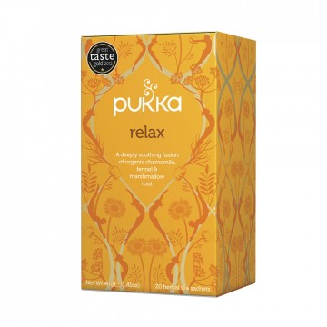 Infusion Relax Bio 20inf Pukka