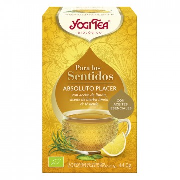 Infusion para Los Sentidos Absoluto Placer Bio Vegan 20inf Yogi Tea