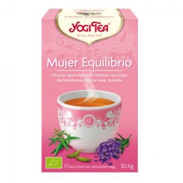 Infusion Mujer Equilibrio SinGluten Bio Vegan 17inf Yogi Tea