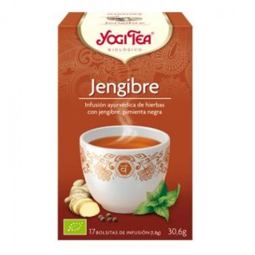 Infusion Jengibre SinGluten Bio Vegan 17inf Yogi Tea