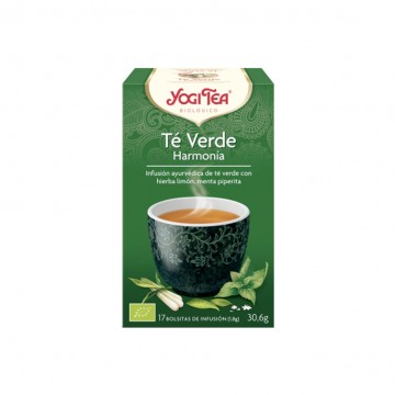 Infusion Harmonia Te Verde SinGluten Bio Vegan 17inf Yogi Tea