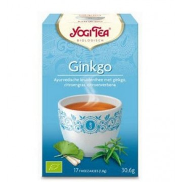 Infusion Ginkgo SinGluten Bio Vegan 17inf Yogi Tea