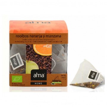 Infusion Ginger Rooibos Naranja Manzana Bio 15 Piramides Alma