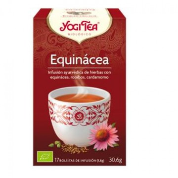 Infusion Equinacea Proteccion SinGluten Bio Vegan 17inf Yogi Tea