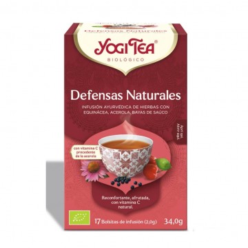 Infusion defensas Naturales SinGluten Bio Vegan 17inf Yogi Tea