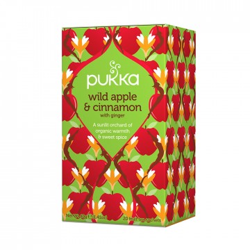 Infusion de Manzana y Canela con Jengibre Bio 20inf Pukka