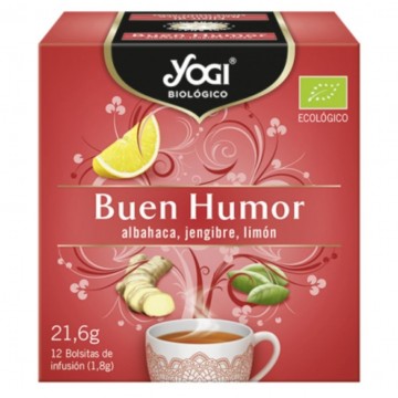 Infusion Buen Humor SinGluten Bio Vegan 12inf Yogi